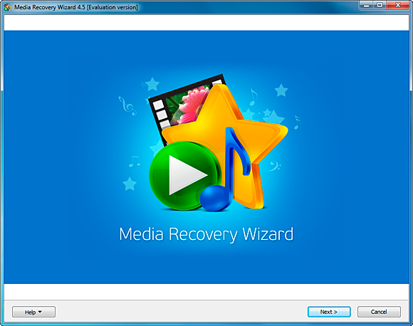 Media Recovery Wizard Screenshot